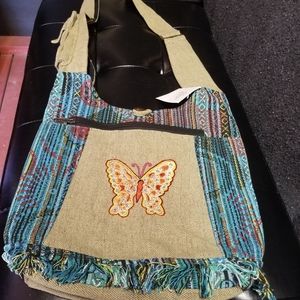 Handmade Long Handle Shoulder Bag / Adjustable❤